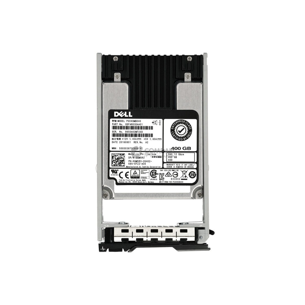 GM5R3 DELL SSD 400GB SAS 12G 2.5" SFF HOT-SWAP